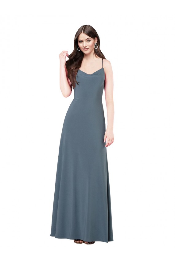 Inexpensive Classic Spandex Prom Dress with Scoop Neckline UK